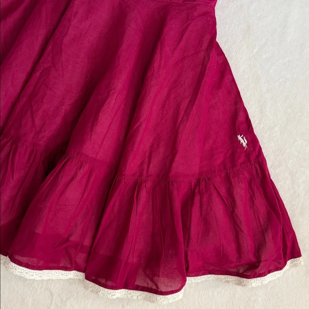 {WDW} Well Dressed Wolf | Berry Emily Dress Cotton Embroidered Heirloom (12) - Picture 5 of 14